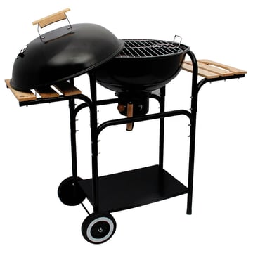 Asador A Carbon Circular Con Bandeja Diametro 44Cm Mr Beef